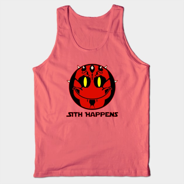 Shit Happens Tank Top by Evarcha